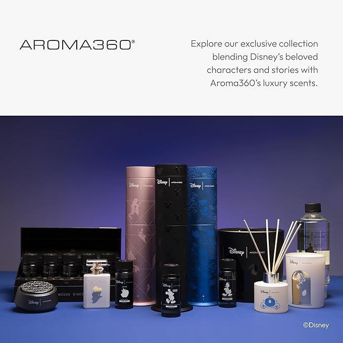 Aroma360 | Disney | Sassy Petals Fragrance Oil Blend | Daisy Duck | Luxury Aromatherapy Scent Diffuser Oil | Bergamot Rose and Amber 16.9 fl oz 500 mL