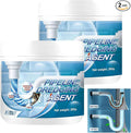 Sink Drain Hair Clog Remover Cleaner Pipeline Dredging Agent Powerful Unclogging Sink Hair Cleaner Toilet Unclogger Heavy Duty Bathroom Shower Pipeline Dredging Agent (2)