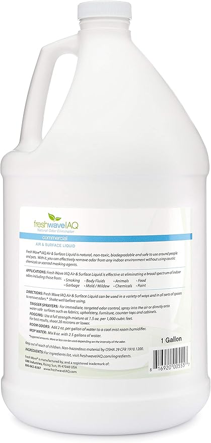 Fresh Wave IAQ Odor Removing Air &amp Surface Spray 32 fl oz. 3-Pack &amp 1 Gallon Liquid Refill
