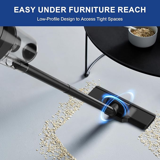 SOWTECH Corded Vacuum Cleaner Super Power Suction Stick Vacuum Cleaners for Home 6-in-1 Lightweight Hard Floor Vacuum Removable Handheld Vac Portable Vacuum for Pet Hair