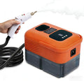 15s Fast Heating Steam Cleaner 9-Level Adjustable Handle Portable Steamer for Cleaning Steam Cleaner for Home Use Floor Cleaning Kitchen Bathroom Grout and Car (No Accessories)