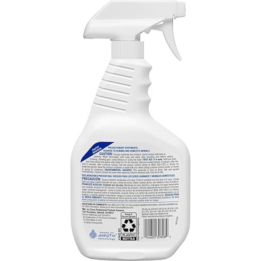Clorox® Healthcare® Hydrogen-Peroxide Cleaner/Disinfectant 32 Oz Bottle Case Of 9