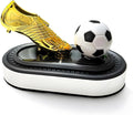 Solar-Powered Soccer-Themed Car Freshener - Solar Rotating Soccer Ball Car Freshener Soccer Gifts for Men &amp Women Gift for Coach Players Teams &amp Fans