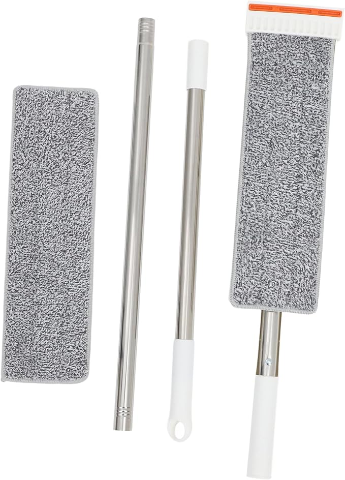 Microfiber Cleaning Mop with Reusable Pads Wet Dry Mop for Efficient Floor and Wall Cleaning Durable Handle Rotating Head