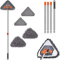 Triangular Flat mop Floor Cloth  for Windows Floors and Cars