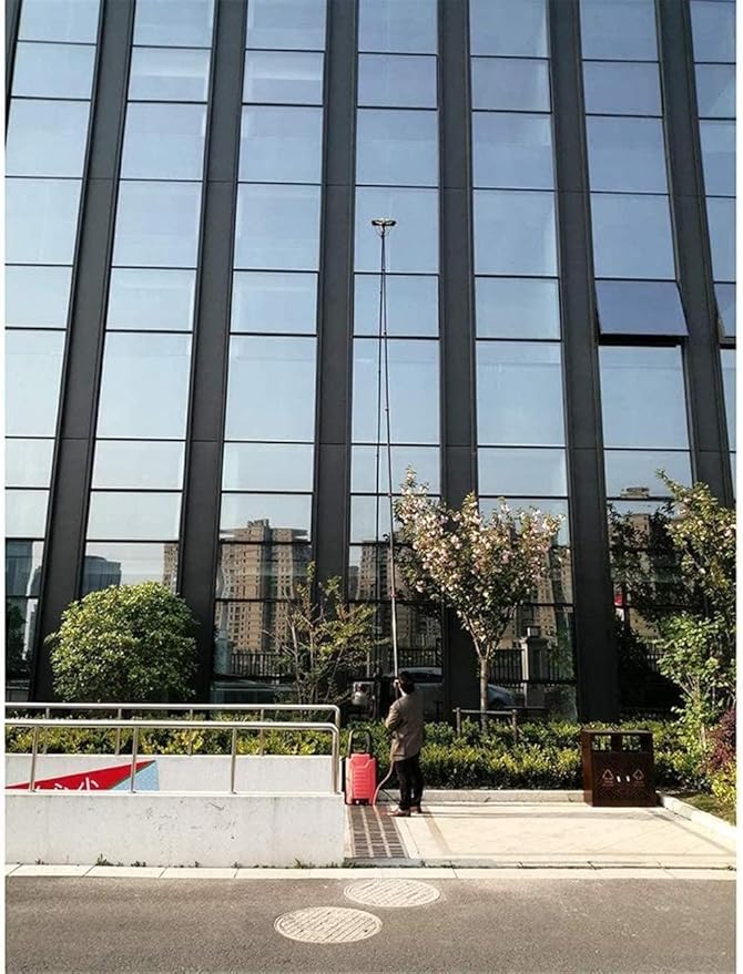 Light Window Cleaning Pole/Water Fed Telescopic Brush/Extendable Cleaner Conservatory Roof3.6M-9M Suitable for Photovoltaic Panel Cleaning Trucks Windows Window Glass Wall3.6m (9m)