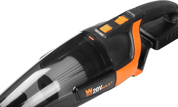 Wen Cordless Vacuum Cleaner Handheld with 20V Max 2.0 Ah Lithium-Ion Battery and Charger (20861)