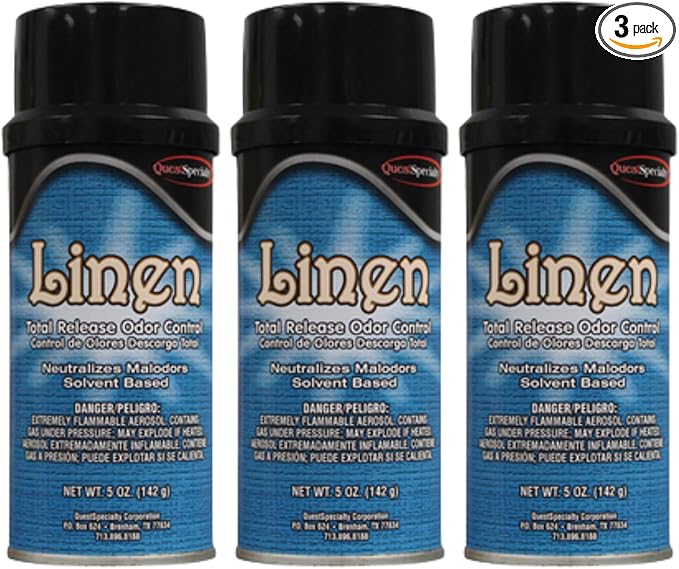 Quest 3260 LINEN Total Release Odor Eliminator (3 Pack)