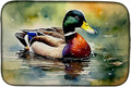 Caroline's Treasures DAC3240DDM Mallard Dish Drying Mat Absorbent Dish Drying Mat Pad for Kitchen Counter Dish Drainer Mat for Countertop 14 x 21 Multicolor