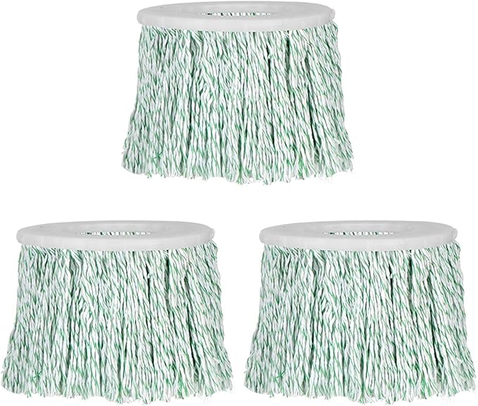 Mop Head Replacement Spin Mop Compatible Household Cleaning Tools Commercial Mop Head(A)