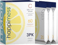 Eyely MPH3100C-WHITE Tad 13.2-Gallon Lemon Scented Drawstring Trash Can Liner White (60-Count 3-Packs of 20 Liners)