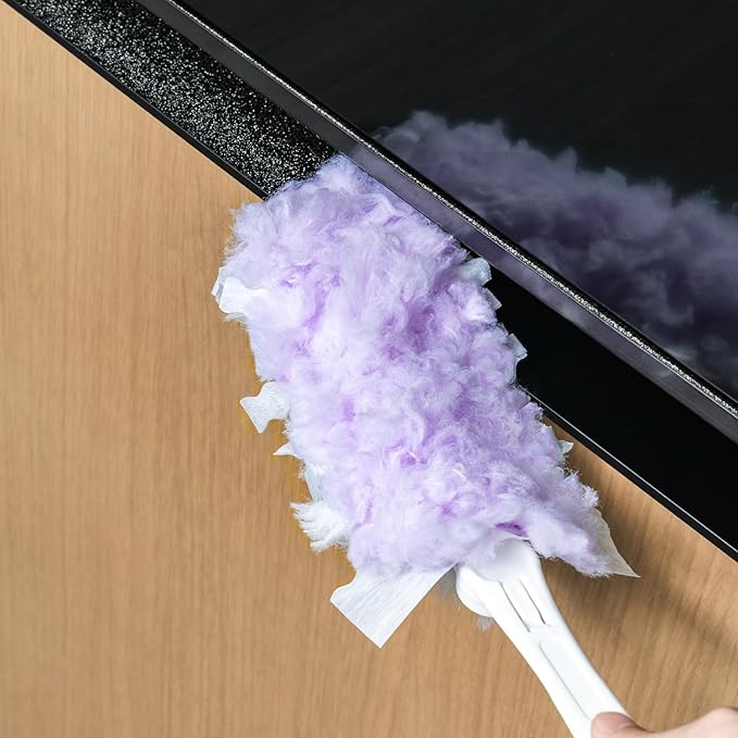40 Count Duster Refills for Swiffer &amp Swifthoughts Multi-Surface Dusting Refills Disposable 360° Heavy Duty Cleaning Refills for Quick Household Cleaning