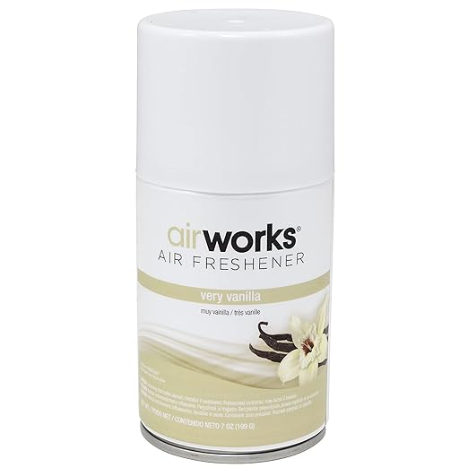 Hospeco Health Gards Very Vanilla Metered Aerosol Air Freshener 7 oz Can (Case of 12) Hospeco 07915H4348 Vanilla