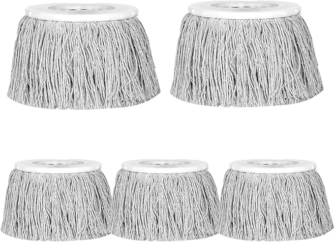 Mop Head Replacement Spin Mop Compatible Household Cleaning Tools Commercial Mop Head(F)