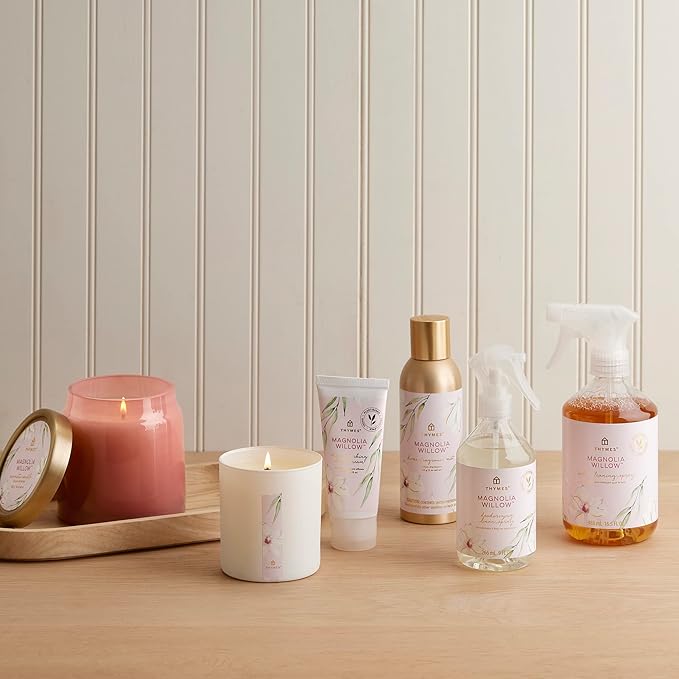 Thymes Home Fragrance Mist – Room Air Fresheners for Home Long Lasting – Air Freshener Spray – Premium Home Fragrance – Airy Notes of Willow Magnolia Mandarin &amp Jasmine (Magnolia Willow 3 oz)