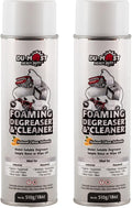 DU-MOST Heavy Duty Aerosol Foaming Degreaser &amp Cleaner Deodorizer with Natural Citrus Solvent 18 fl oz (Pack of 2)