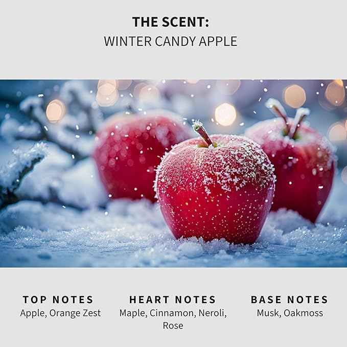 Lapew Winter Candy Apple Scented Mop Soap - Luxury Floor Cleaner Concentrate for Mopping Tile Laminate Vinyl &amp Hardwood | Streak-Free Low-Foam | 36 oz
