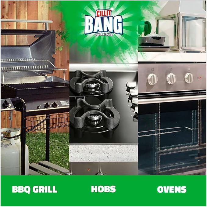 Cillit Bang Burnt On Degreaser l Removes Food Stains Dirt &amp Grease l Size: 750ml (1 x 750ml)
