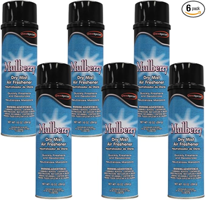 Quest 3360 MULBERRY Dry Air Freshener (6 Pack)