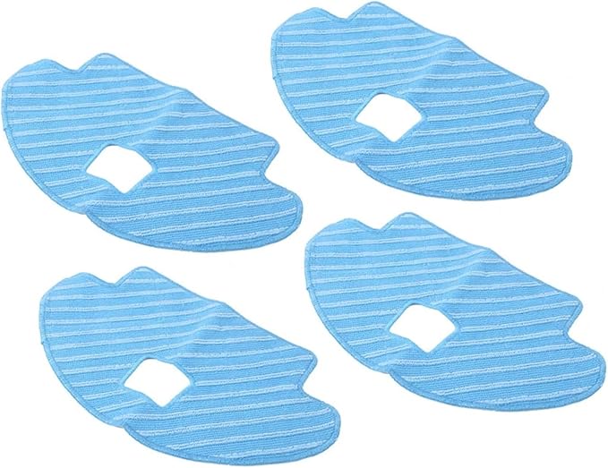 Carbon Filter Mop Cloth Spare Parts Soft Texture Vacuum Cleaner Cleaning Pad High Water Absorption Compatible for Ozmo 610 Robotic Vacuum