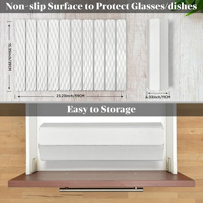Stone Dish Drying Mats for Kitchen Counter 24(L)×16(W) Wave - Pattern Fast Drying Collapsible Dish Drying Mat Eco-Friendly Absorbent Diatomaceous Earth Mats for Match Any Countertop