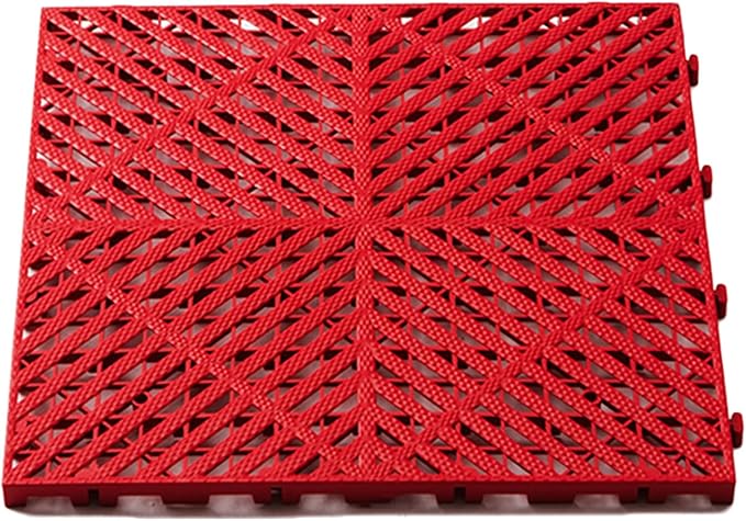 Trench Drainage GrateDrain Covers OutdoorInterlocking Floor TilesPP Modular 40x40cm Multicolor 4-30 pcs(Color54pieces)