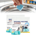 Washing Machine Cleaner Tablets Pet Hair &amp Odor Deep Cleaning Tablets Deep Cleaning Mold &amp Residue Remover for HE Top Front Load Washer Eco-Friendly Deodorizer for Pet Owners (2pcs)