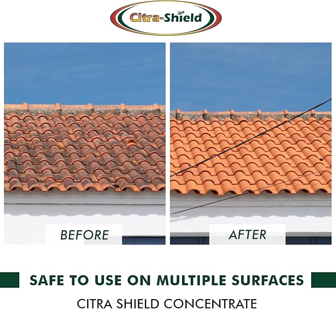 Natural Powerful Outdoor Cleaner Multi-Use Formula Powers Through Stains on Decks Siding Fences Concrete and More (4)