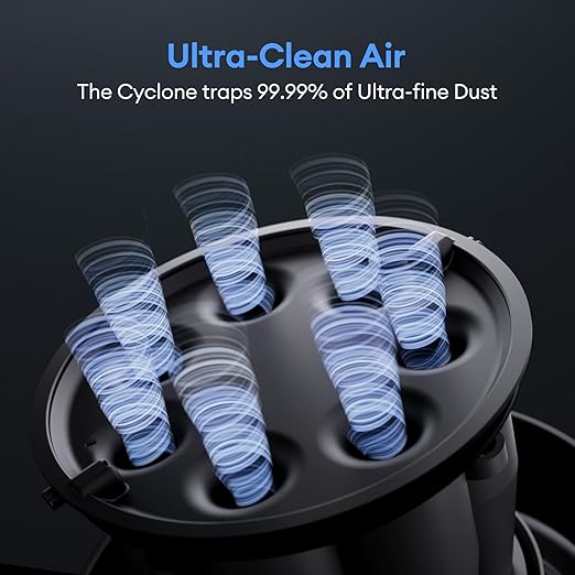 Ultenic U10 Ultra Cordless Stick Vacuum Cleaner 450W Motor 30KPa Suction Max 40mins Runtime Anti-Tangle Brush 1L Dustbin Capacity Stick Vacuum for Home Pet Hair Hardwood Floors and Carpets