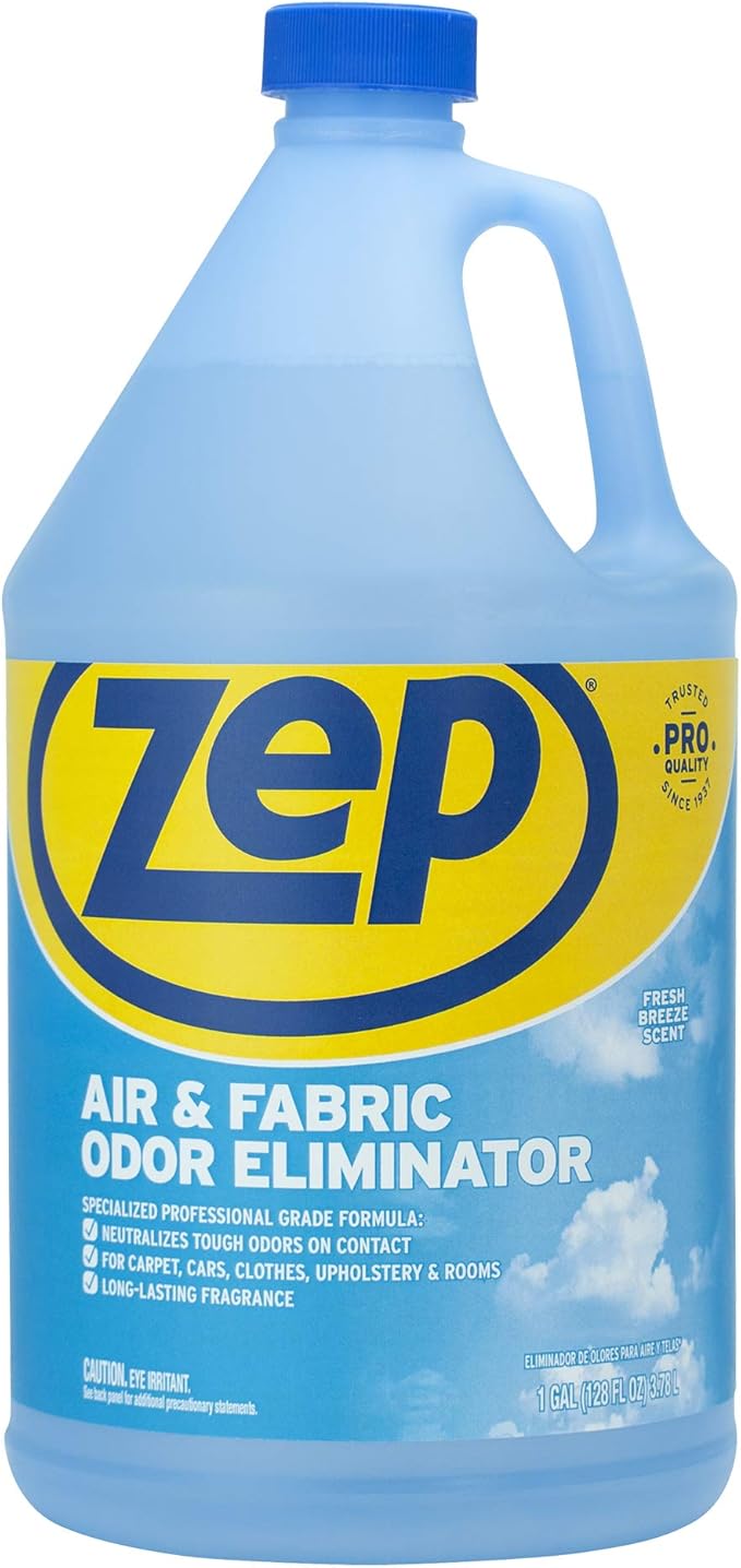 Zep Air and Fabric Odor Eliminator - 128 Ounce (Pack of 2) ZUAIR128 - Refresh Your Home Office and Business