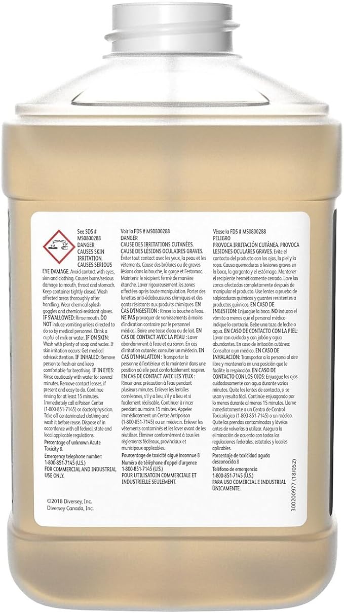 Good Sense HC Air Freshener for Diversey J-Fill Green Apple 2.5 L / 2.64 U.S. Qt. 2/Carton (904969)