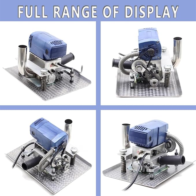 500W Electric Handheld Carpet TrimmerProfessional Adjustable Depth for CarpetRug Turfting Carver with 3inch Blade Adjustable Depthfor Removing Uneven Pile Height from Carpet Top