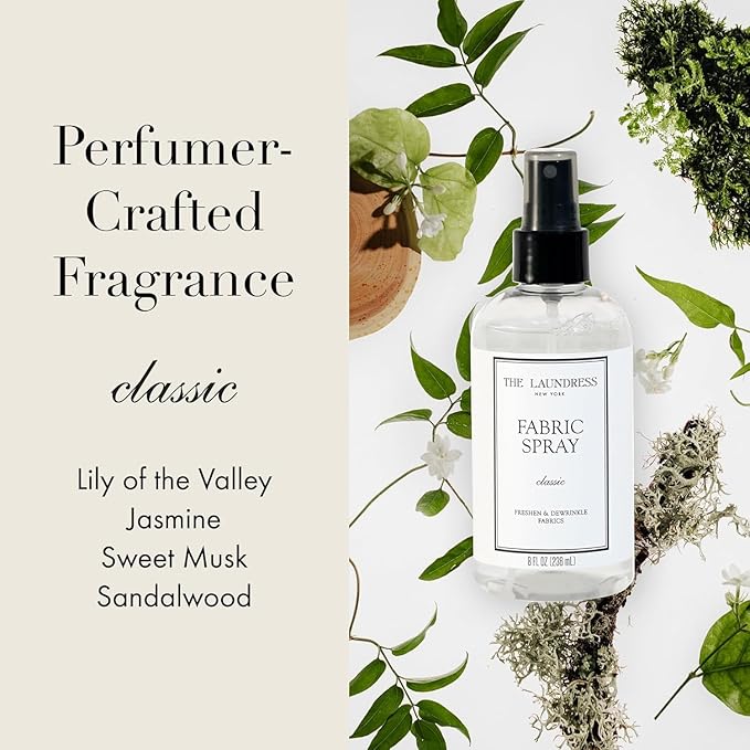 The Laundress Classic Fabric Spray Clean Laundry Scent 8 oz + The Laundress Wool and Cashmere Fabric Spray Cedar Scent 8 oz