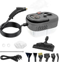 Steam Cleaner for Car 2500W High Pressure Steamer for Cleaning with 11 Attachments Portable Steam Cleaner For Car Detailing Home Upholstery Kitchen Bathroom Furniture Tile Grout (Grey)