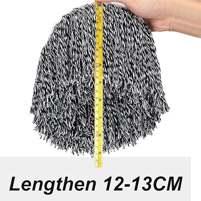 Mop Head Replacement Spin Mop Compatible Household Cleaning Tools Commercial Mop Head(B)