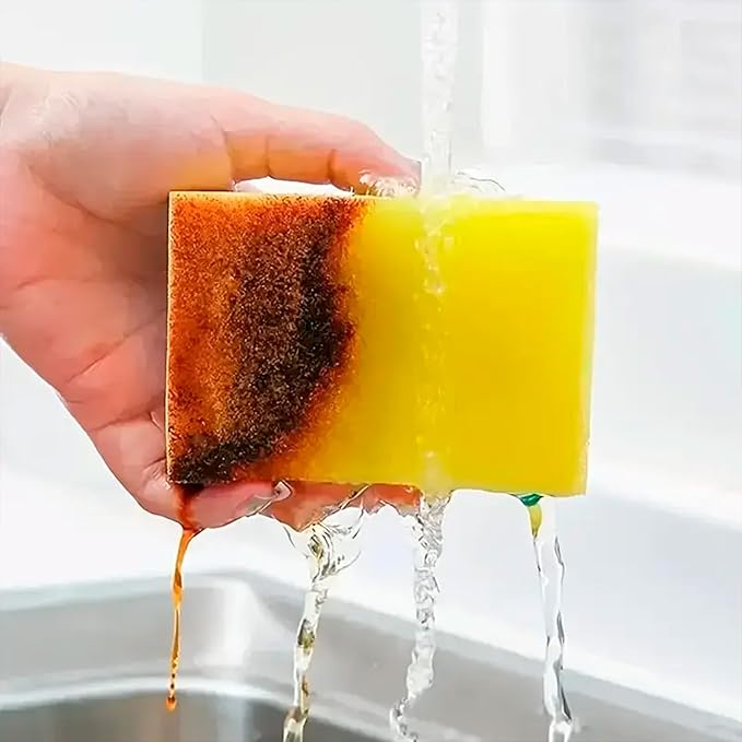 Heavy-Duty Oven Grill &amp Fryer Cleaner Kit – 3 Bottles (32 fl oz Each) + Trigger Sprayer + Microfiber Cloth + Dual-Sided Sponge – Commercial Grade