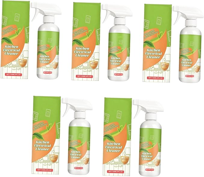 Powerful Kitchen Appliance Oil Remover Efficient Grease Degreaser Agent 120ml Appliance Countertops Degreaser Agent for Stubborn Grease Oil Stain