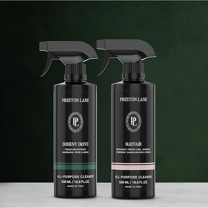 Bundle of Preston Lane The All Purpose Cleaner Multi Surface Spray for Cleaning Mayfair 16.9 Oz + Preston Lane The All Purpose Cleaner Multi Surface Spray for Cleaning Doheny Drive 16.9 Oz