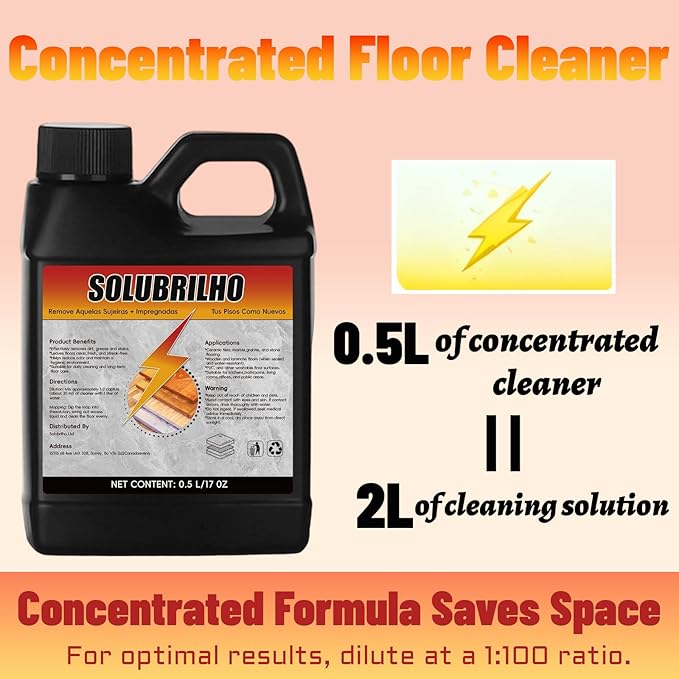 Tile Cleaner Original Floor Cleaner Heavy Limpa Pisos Deep Cleaning Multipurpose Powerful Stain Removing Liquid for Floors Bathroom Shower Kitchen (1 2 PCS)