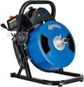 Global Industrial Drain Cleaner For 2-4 Pipe 220 RPM 75' Cable