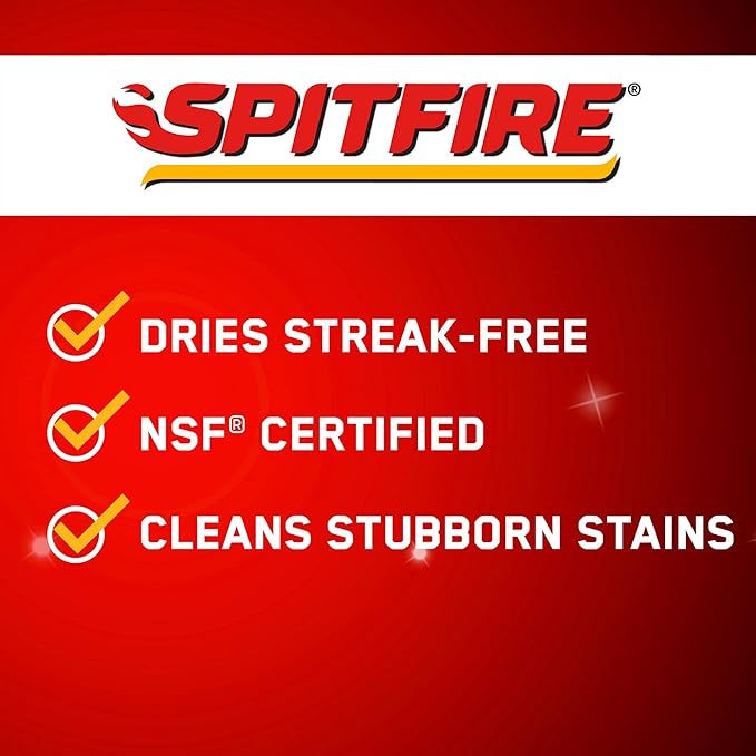 Spitfire Diversey SC 100870948 RTU Liquid Power All-Purpose Cleaner Heavy Duty Degreaser for Shops &amp Kitchens Pine Scent Ready-to-Use Refill 1-Gallon (Pack of 4)