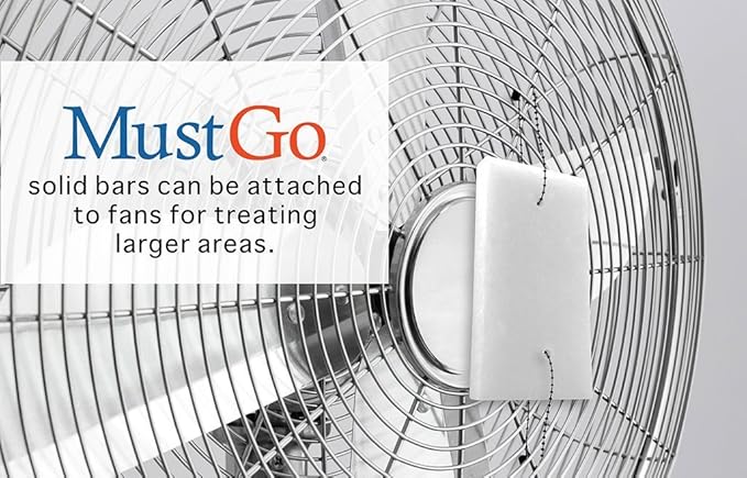 Odor Eliminator MultiPack - Controls Removes and Prevents Musty Smells in Closets Basements Attics Sheds and Storage Units - Unscented - Solid Bars and Spray (8oz)