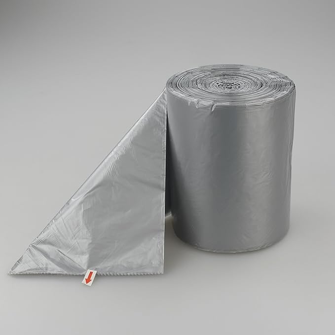 Anbers 8 Gallon Medium Garbage bags Grey 140 Counts