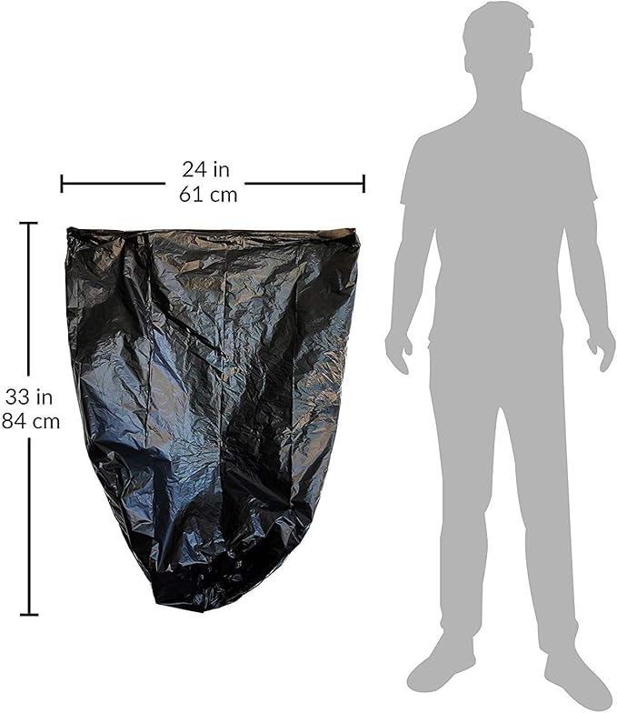 Reli. 33 Gallon Trash Bags (250 Bags) &amp 13 Gal Trash Bags (1000 Bags)