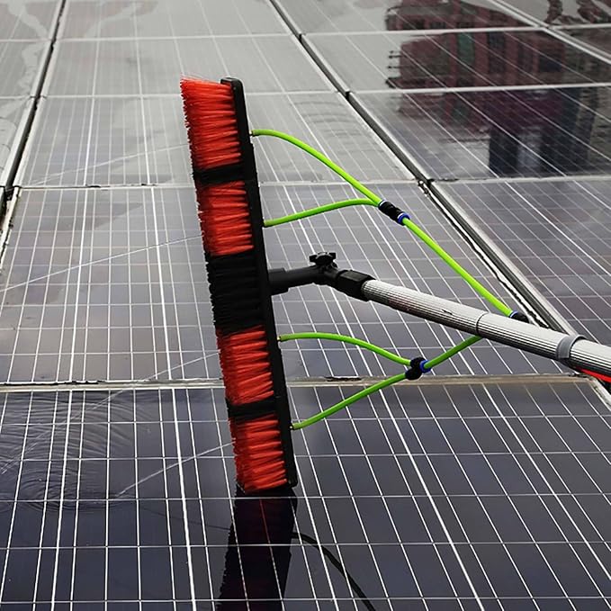 5-12m Window Cleaning Pole - Outdoor Window Cleaner Window Glass Solar Panel Cleaning System Washing Equipment Tool5M (6m
