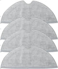 Mop Cloths RagsCompatible for Xiaomi MijiaVacuum-Mop Finder Spare Parts(4 Rags)