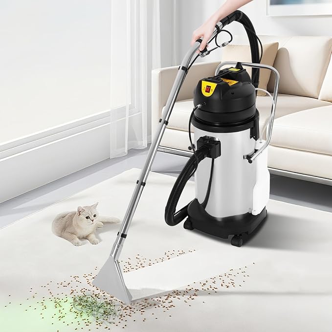 Commercial Carpet Cleaner 1049W Powerful Vacuum Cleaner Floor Cleaner Efficient Versatile Carpet Cleaner Machine for Sofa Cleaning Carpet Cleaning