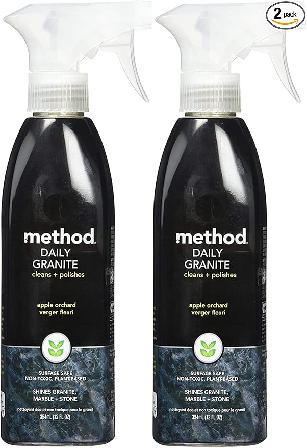 Method Products Granite And Marble Cleaner Spray 12 oz - 2 pack