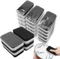 Kitchen Dishwashing Sponge Individually Wrapped Sponges Bulk Non Scratch Scouring Pad Odor Free Dish Sponges for Washing Dishes Wipes for Household Cleaning Dishes Travel Apartments(Black-1000 Pack)