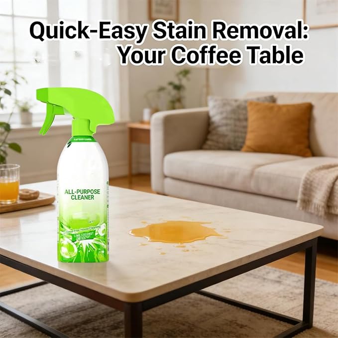 Cleanways All Purpose Cleaner 500ml Cleanways Power Cleaner Multipurpose Cleaners for House Cleaning Supplies Surface Deep Clean Spray for Kitchen Bathroom Quick-Easy Stain Removal (1pc)